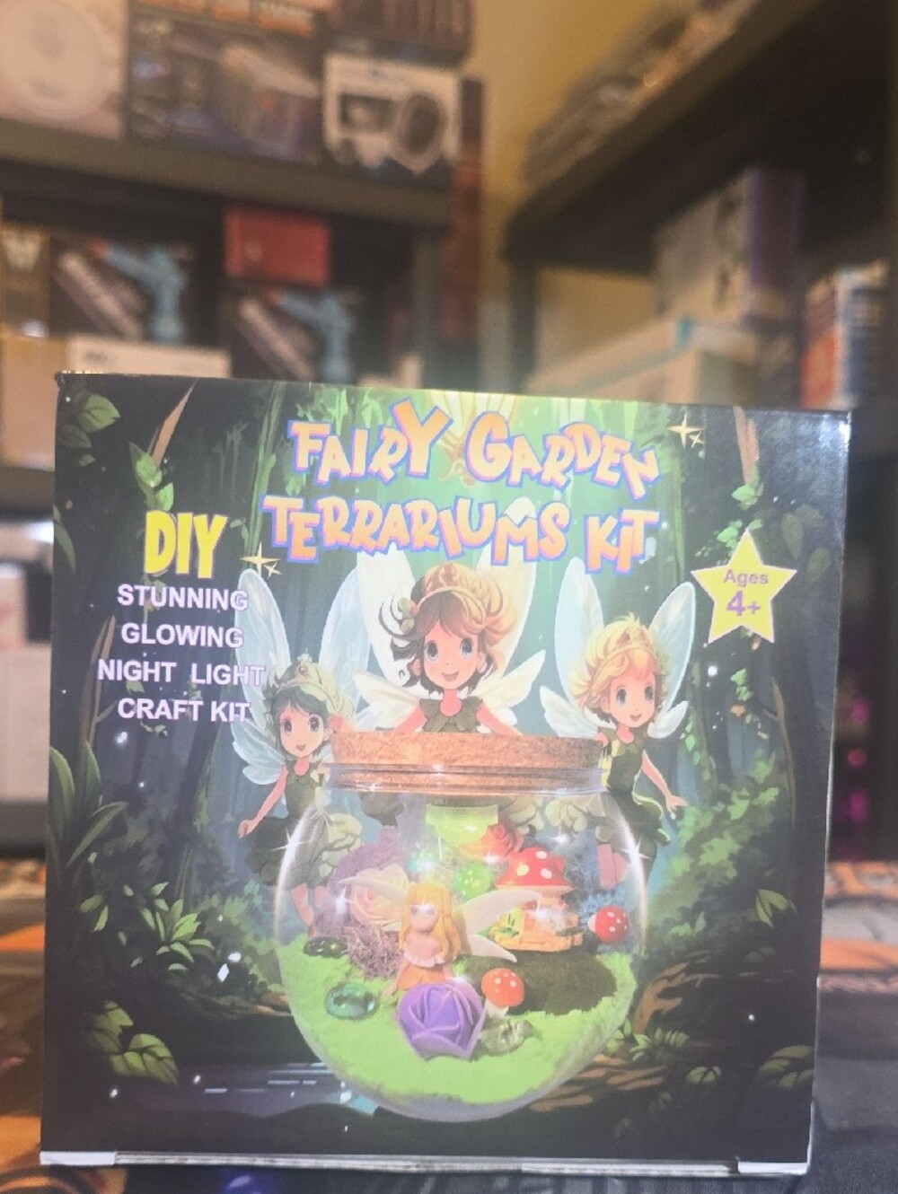 Fairy Garden Terrariums Kit DIY Night Light Factory Sealed - Picture 4 of 4